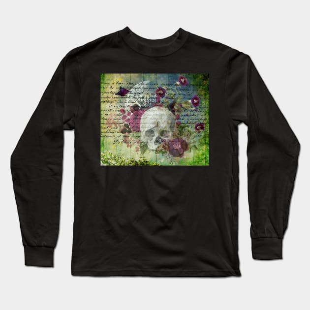 Roses At Dusk Long Sleeve T-Shirt by incarnations